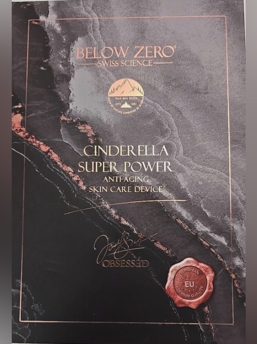 Below Zero Cinderella Super PowerAnti Aging Skin Care Device